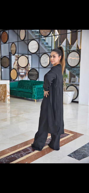 Three piece jersey set (black)