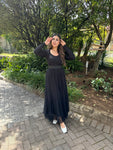 Black tulle skirt