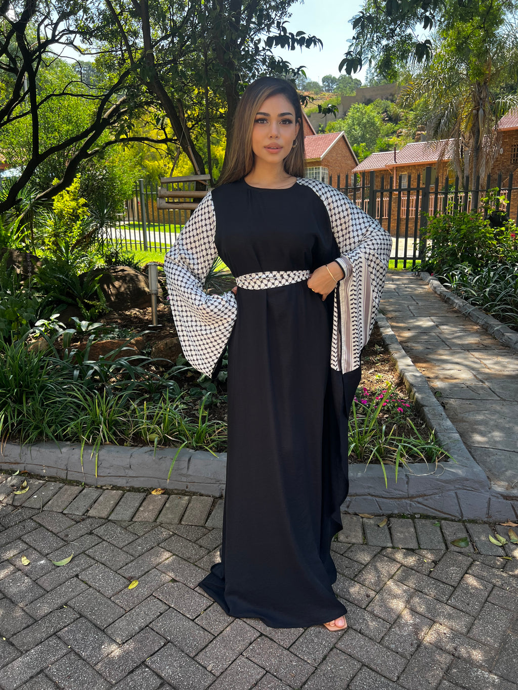 Falastin cape dress
