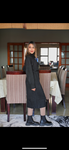 Black jersey dress